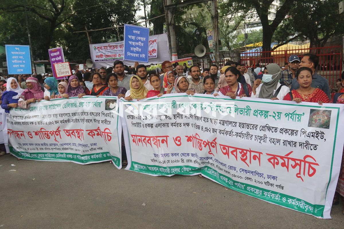 কার্জন হলের সামনের সড়ক